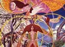 Visionary paintings by Mati Klarwein: Astral Body Awake (1969)